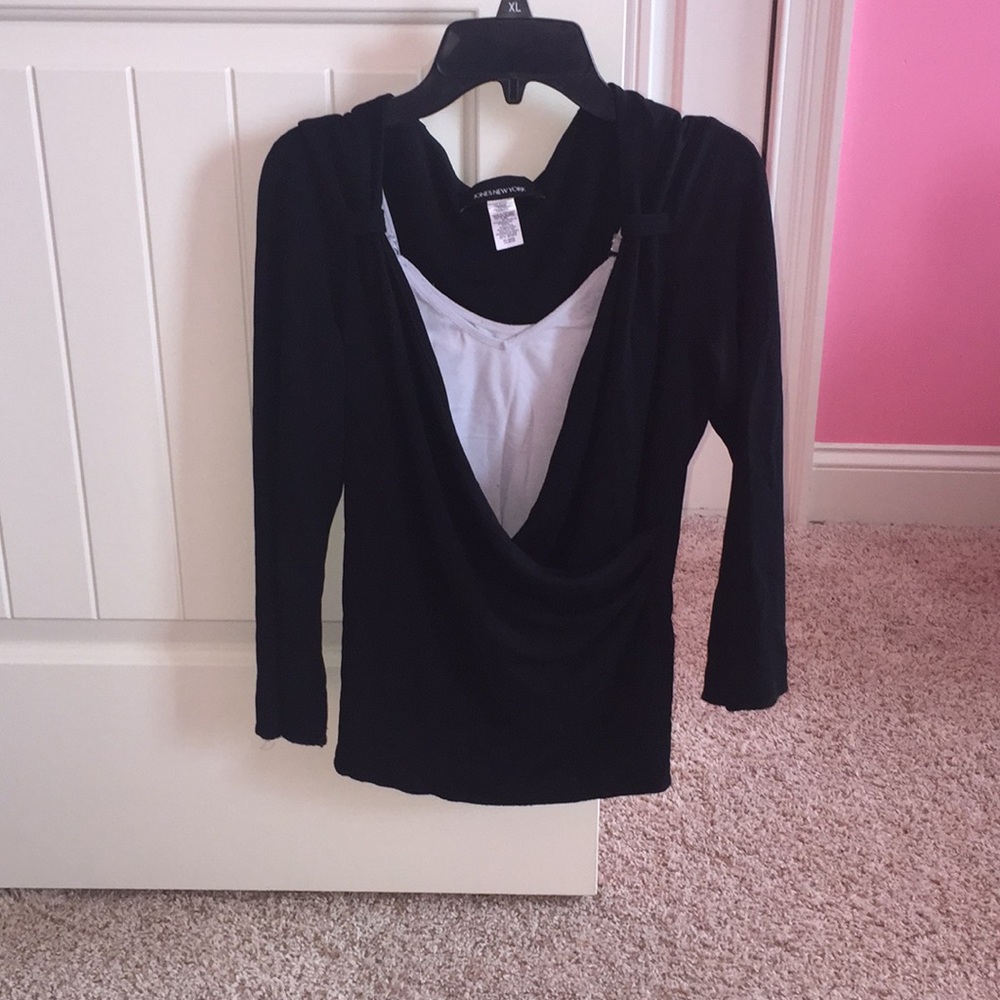 Women's Black Blouse